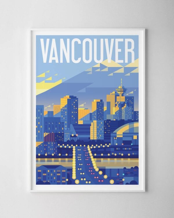 Vancouver Travel Poster