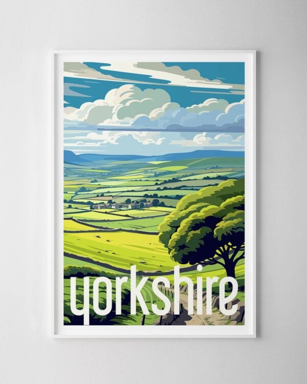 Yorkshire Travel Poster