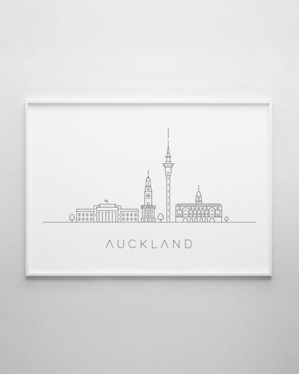 Auckland Skyline Print
