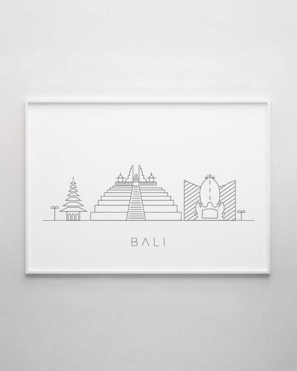 Bali Skyline Print