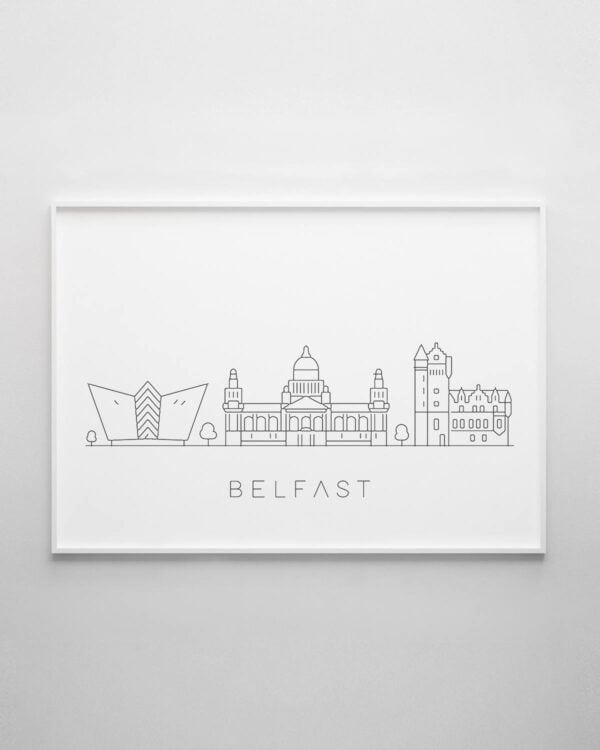 Belfast Skyline Print