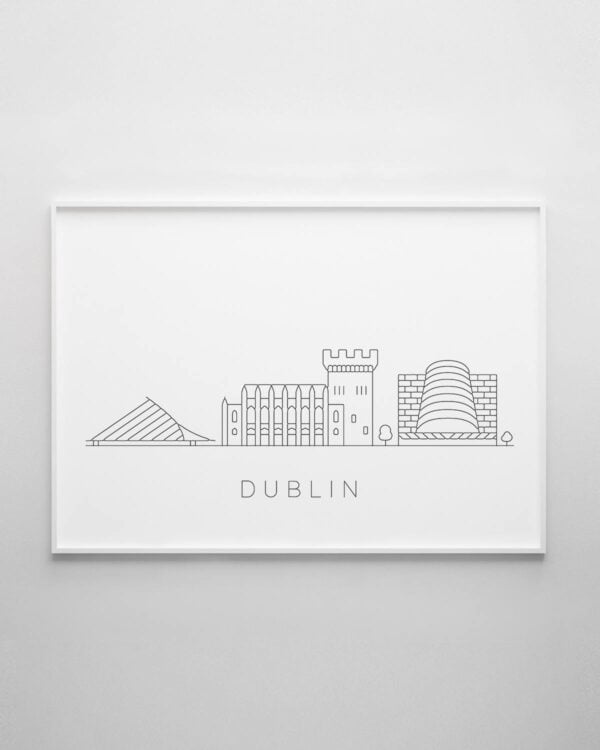 Dublin Skyline Print