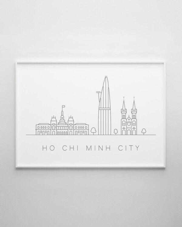 Ho Chi Minh City Skyline Print