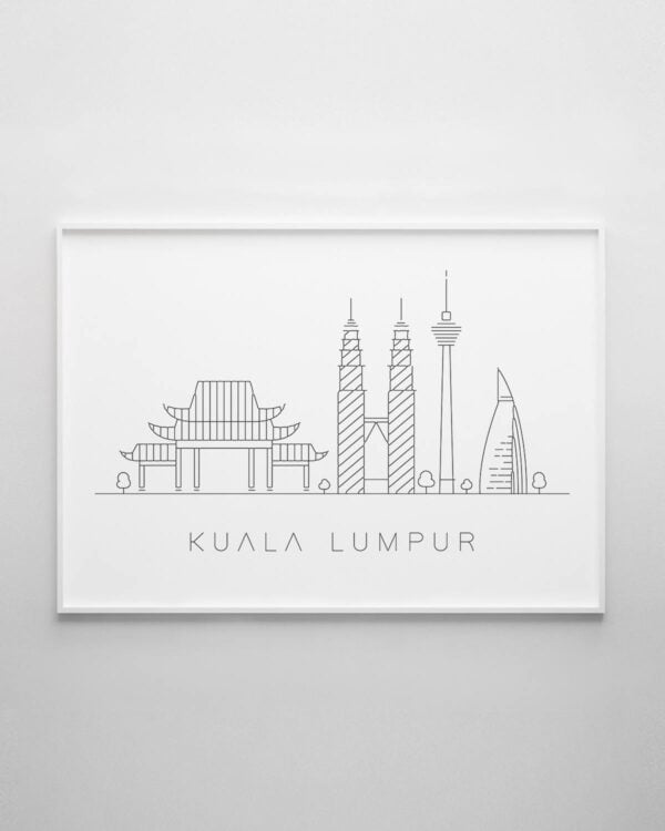 Kuala Lumpur Skyline Print