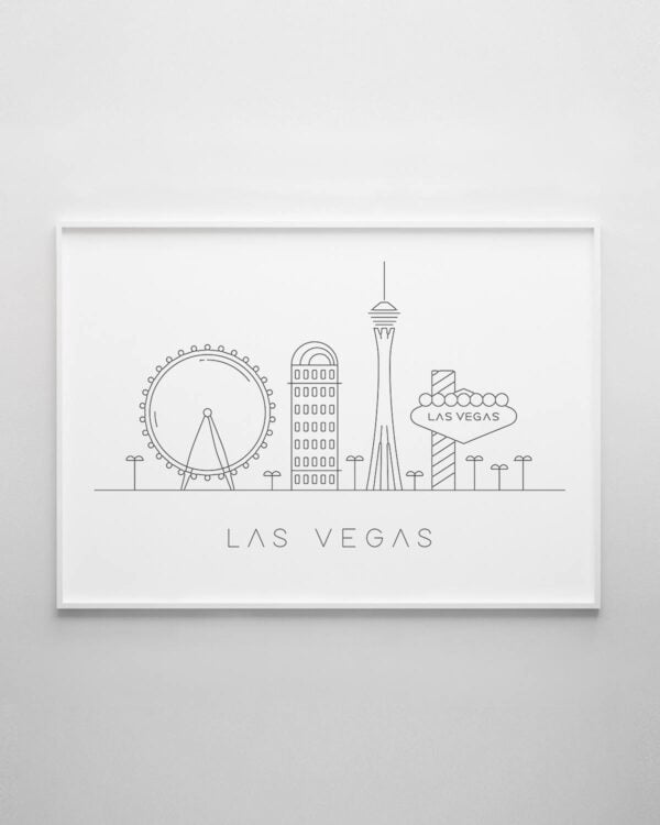 Las Vegas Skyline Print