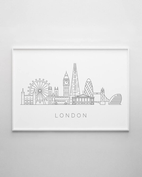 London Skyline Print