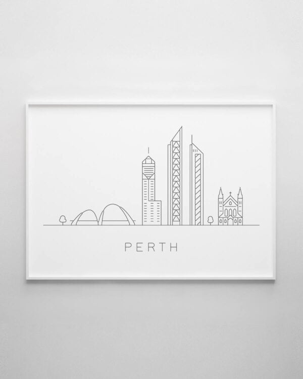 Perth Skyline Print