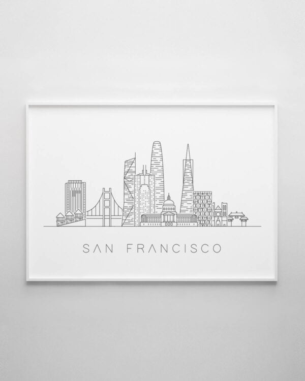 San Francisco Skyline Print