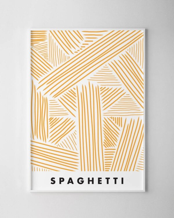 Spaghetti Print