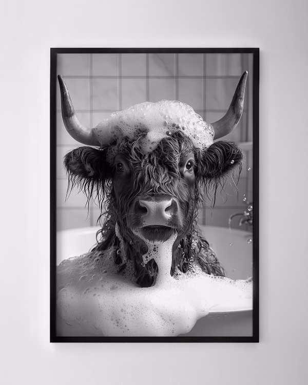 Bathtime Bessie Print