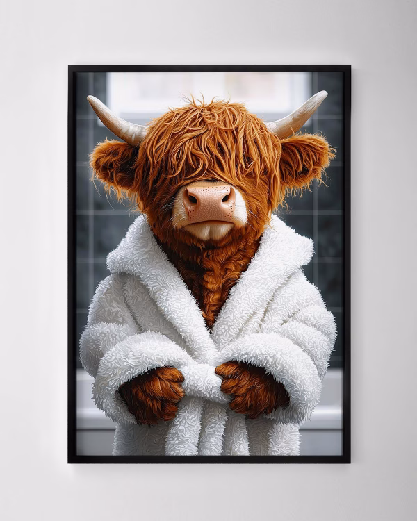 Cosy Cow Print