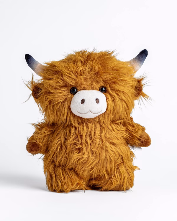 Shaggy Highland Cow Plush Toy