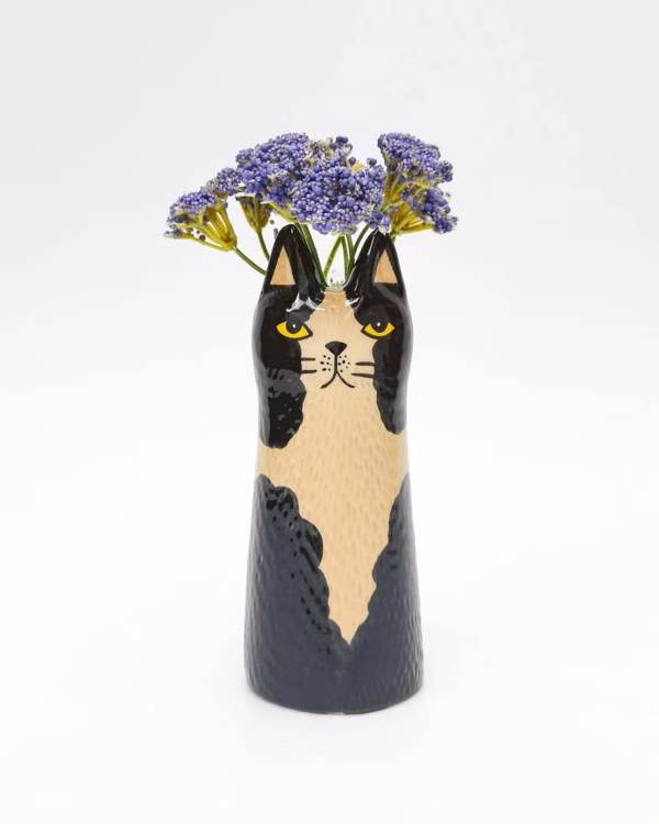 Bailey Mini Cat Vase