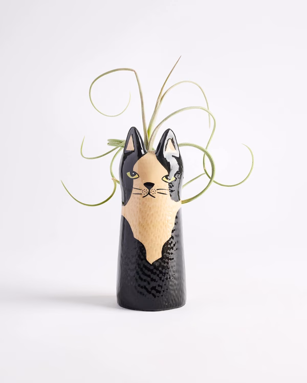 Bailey Mini Cat Vase