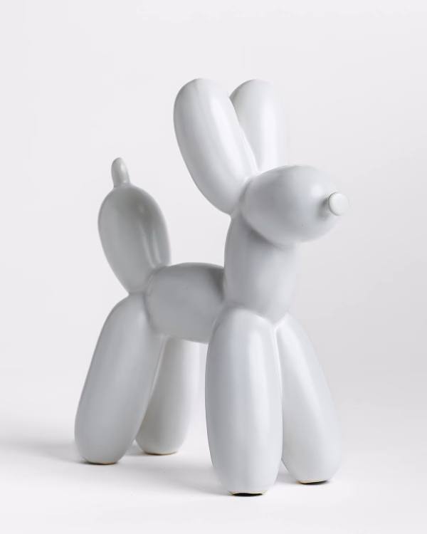 Bubbles the Dog Sculpture