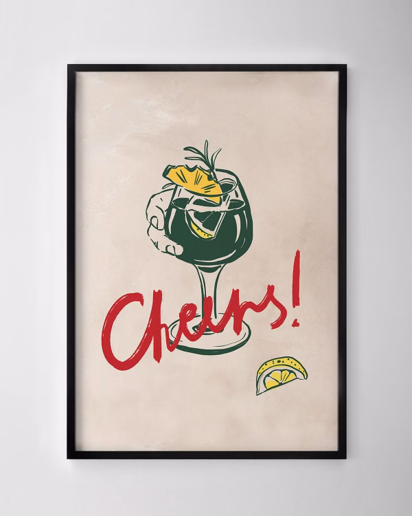 Cheers Print