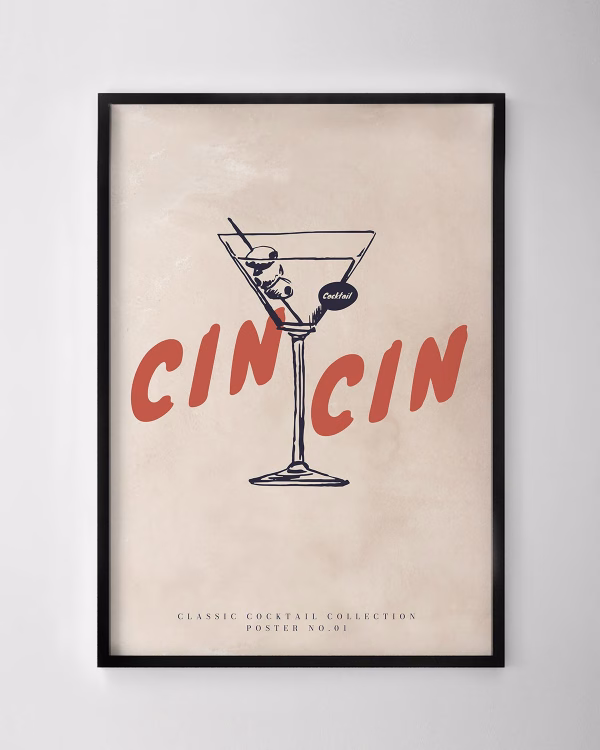 Cin Cin Print No.4