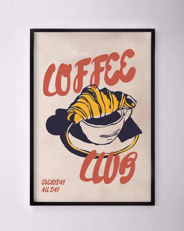 Coffee Club Print