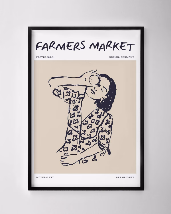 Farmers Market Print No.3