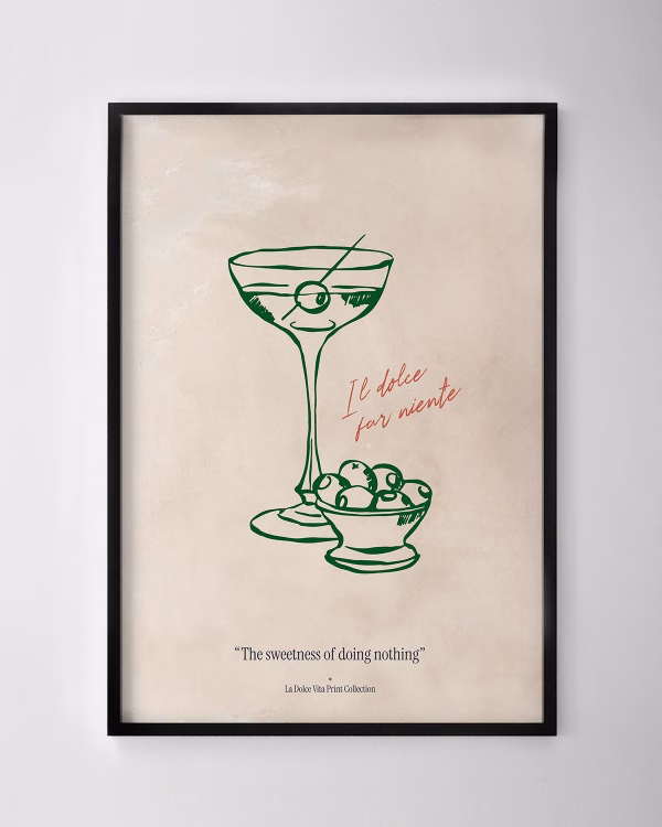 Il Dolce Far Niente Print