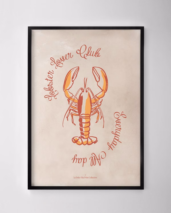 Lobster Lover Club Print