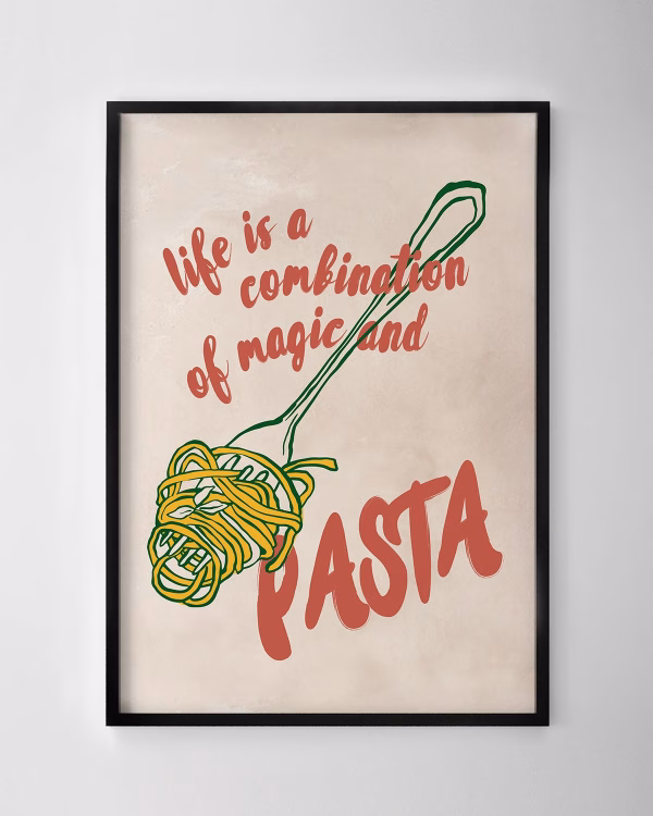 Magic and Pasta Print