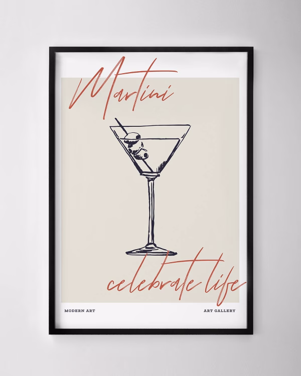 Martini Print