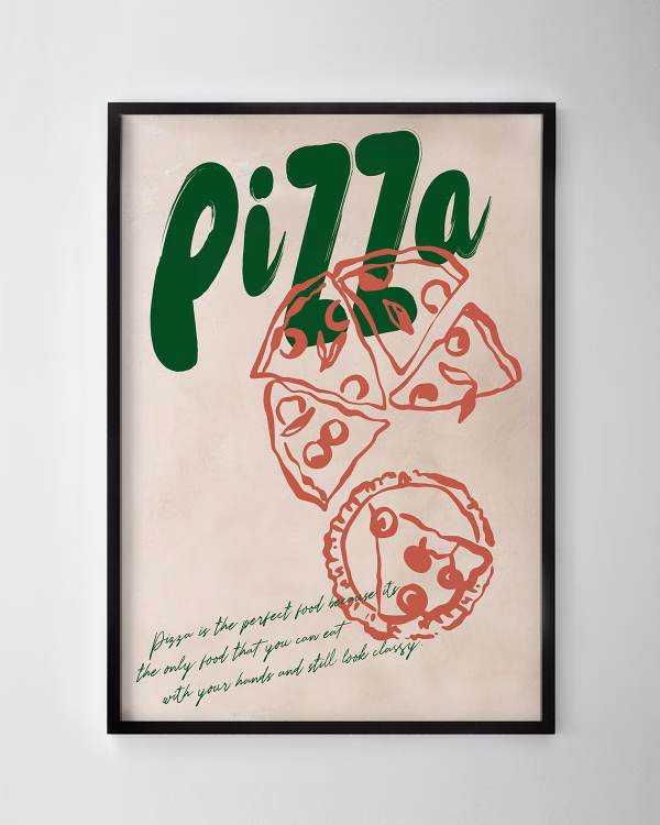 Pizza Print No.2