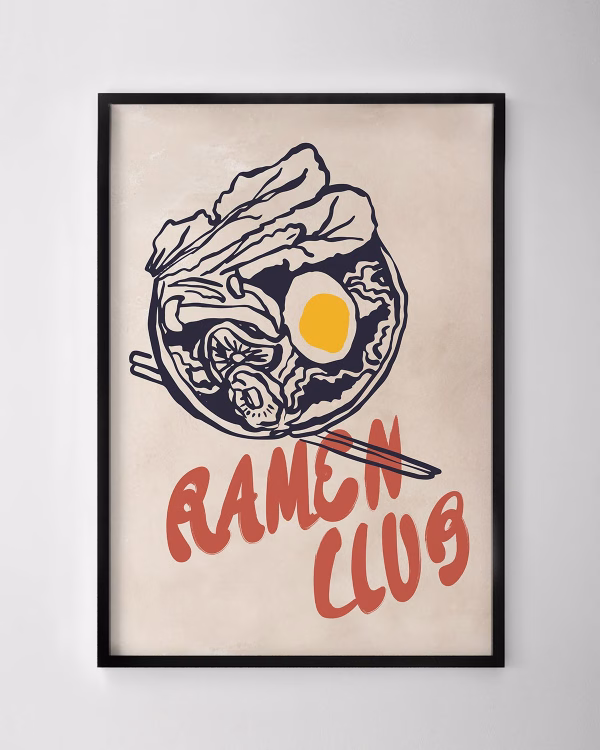 Ramen Club Print