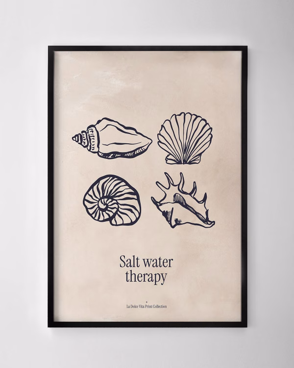 Salt Water Therapy Print