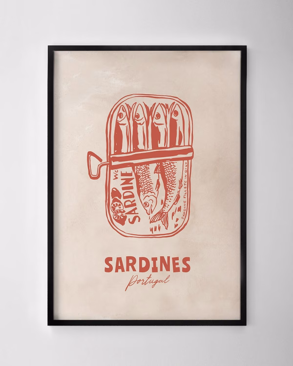 Sardines Portugal Print No.1