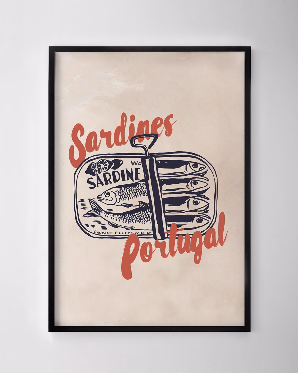Sardines Portugal Print No.2