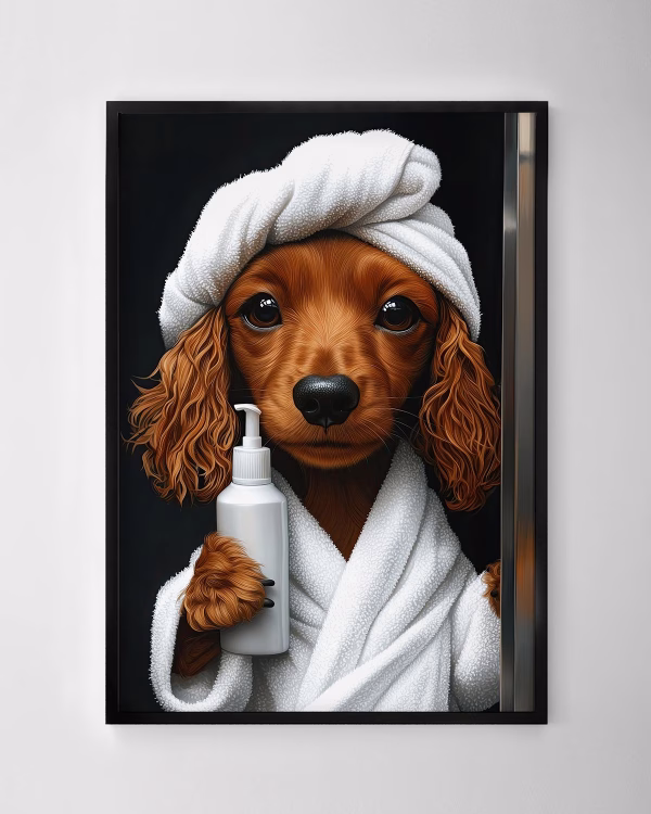 Spa Dachshund Print No.1