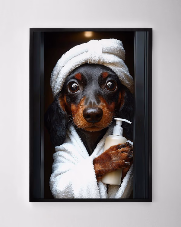 Spa Dachshund Print No.2
