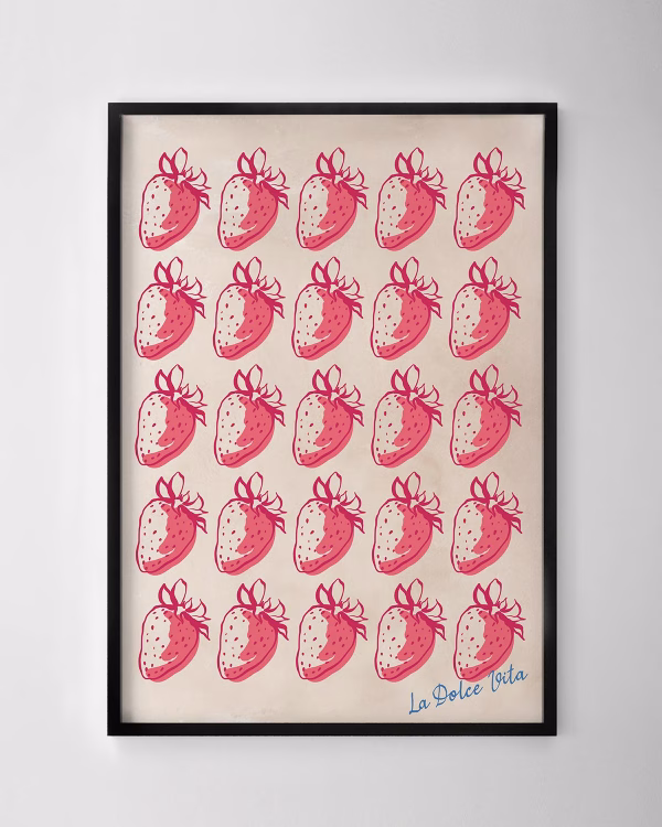 Strawberries Print