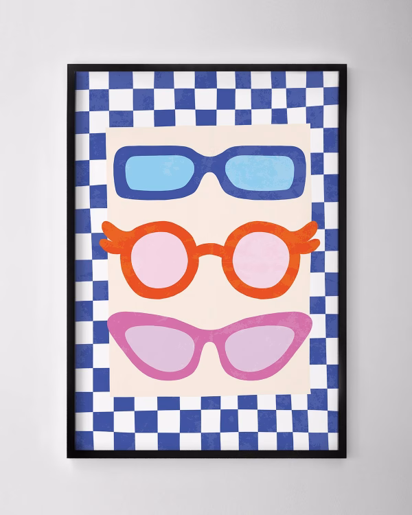 Glasses Print
