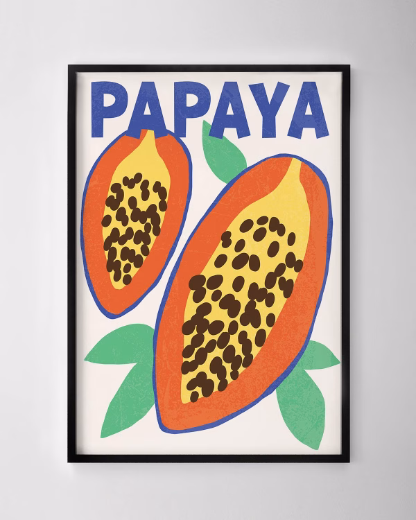 Papaya Print