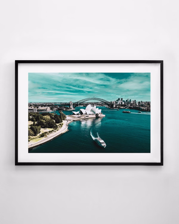Sydney Harbour Aerial Print No.1