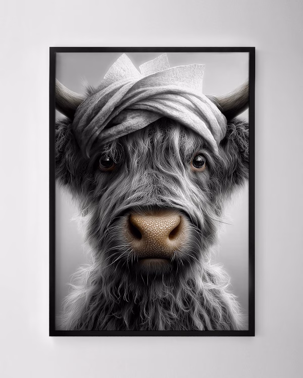Baby Highland Cow Print