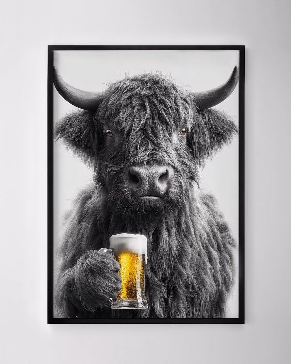 Moo Brew Print