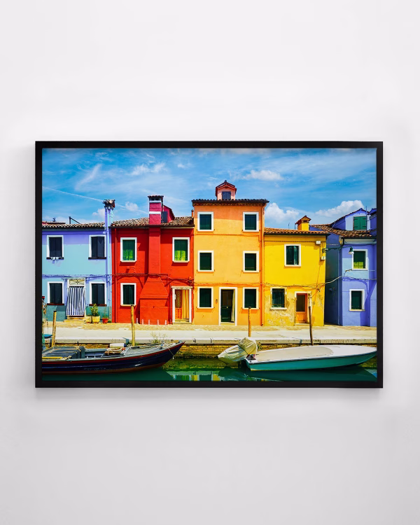 Colours of Burano Print – Landscape