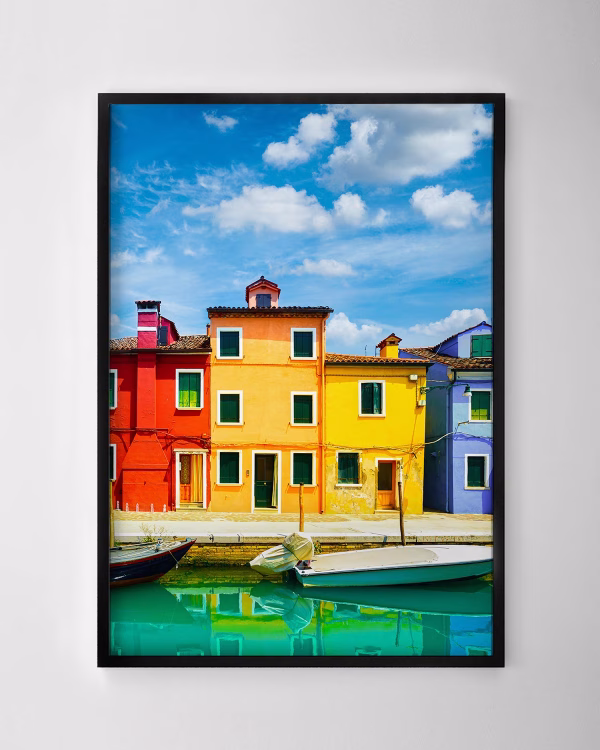 Colours of Burano Print – Portrait
