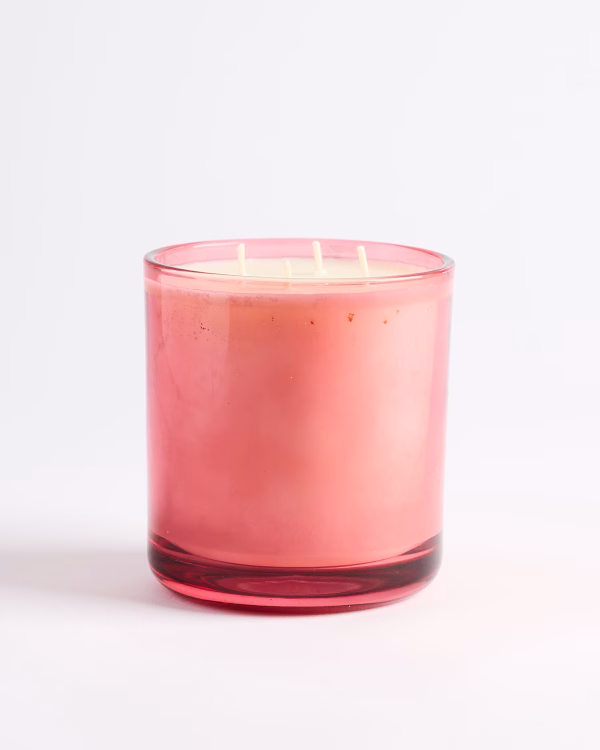 Second: Hand-Poured Cocosoy Candle – Raspberry Candy Cane