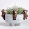 Highland Cow Pot Hanger