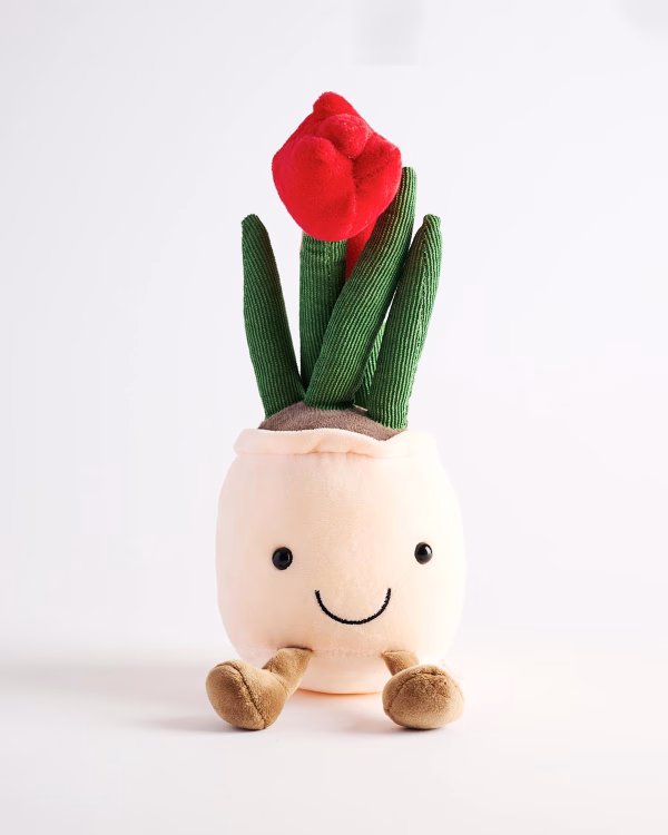 Tulip Plush Toy - Red