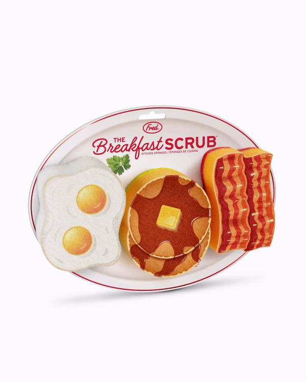 The Breakfast Scrub Sponge Set