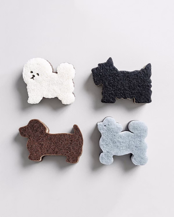Dog Sponges – Set of 4