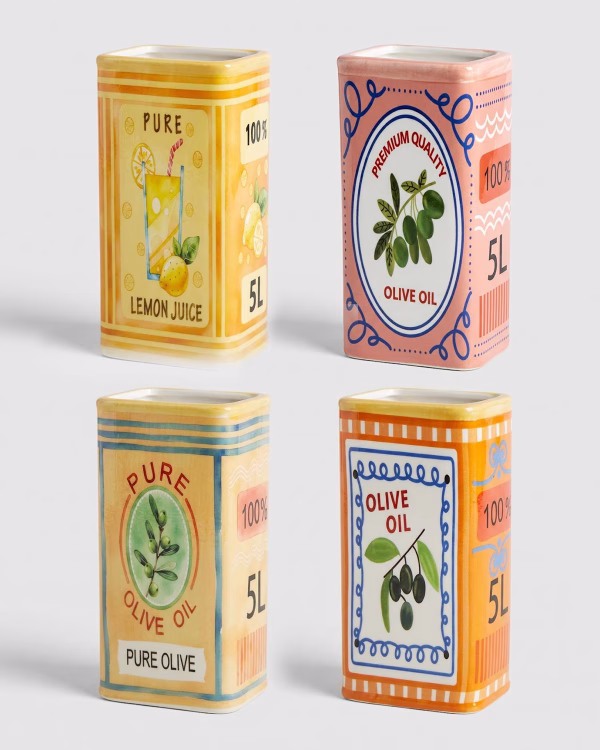 Olive Oil Ceramic Vase