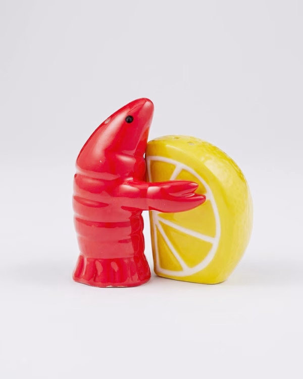 Prawn & Lemon Salt and Pepper Shakers