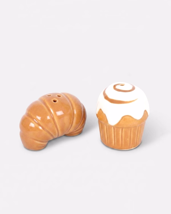 Bakery Salt and Pepper Shakers